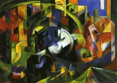 Picture with Cattle Franz Marc
